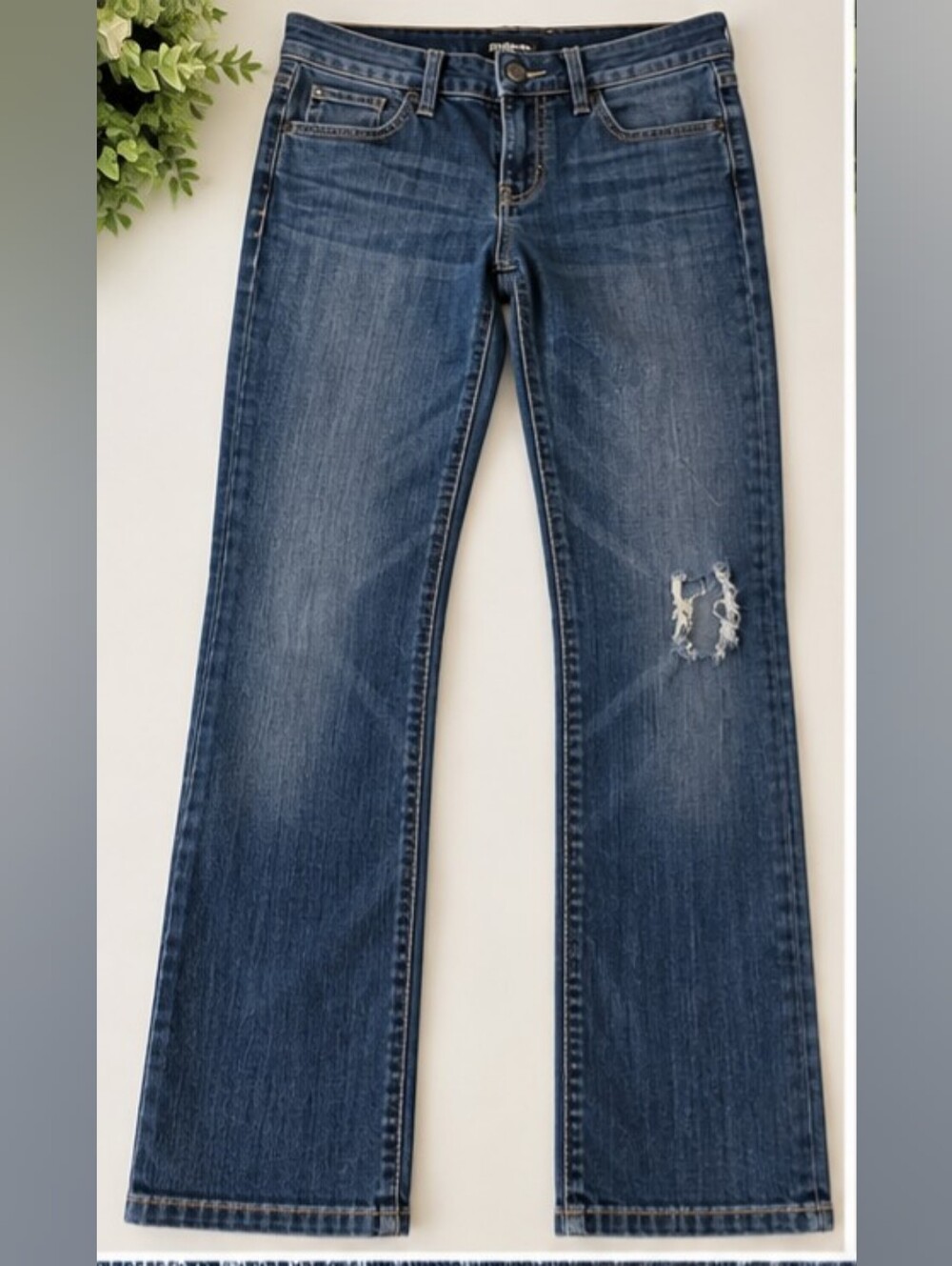 Kut from the Kloth Women's Dark Blue Boot Cut Jeans